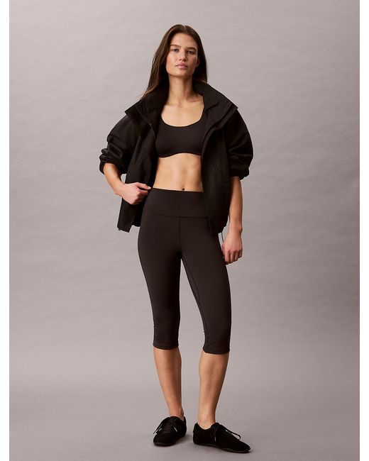 Calvin Klein Black Quick-Dry Low-Impact Sports Bra