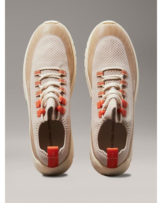 Calvin Klein Multicolor Knit Trainers for men