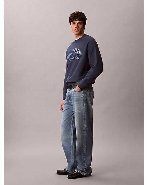 Calvin Klein Blue Jeans Baggy Jeans for men