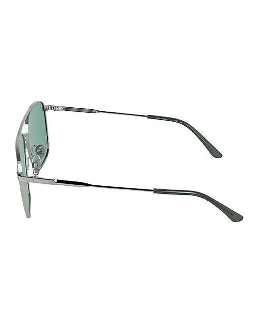 Calvin Klein Green Navigator Sunglasses for men