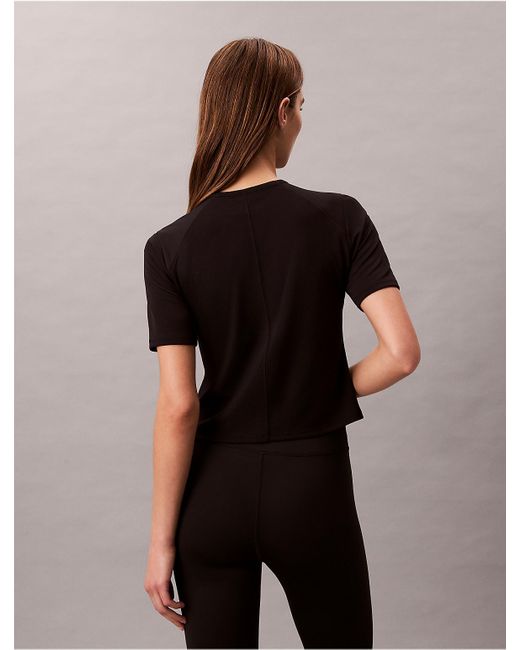 Calvin Klein Black Calvin Klein Icon Sport Tech Slim T-Shirt