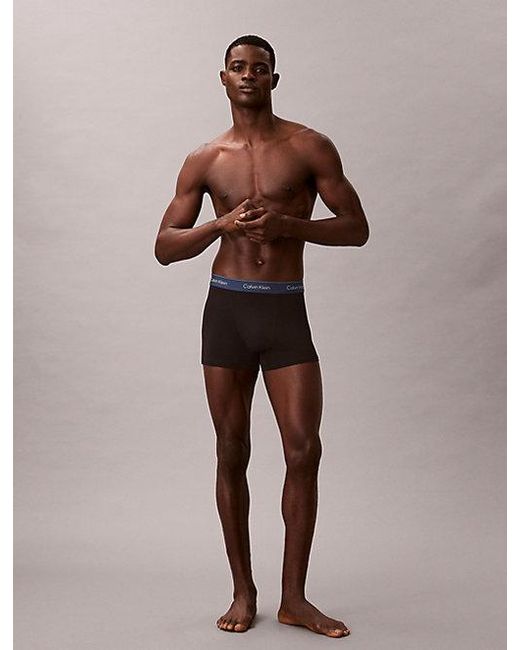 Calvin Klein Multicolor 3 Pack Relaxed Trunks for men
