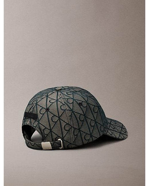 Calvin Klein Multicolor Logo Jacquard Twill Cap for men