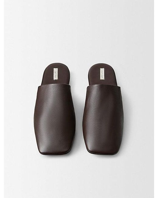 Calvin Klein White Hugh Leather Slipper for men