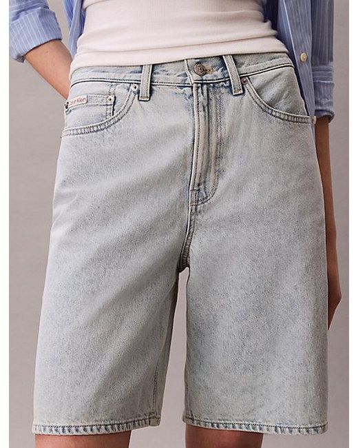 Calvin Klein Multicolor Jeans Denim Bermuda Shorts