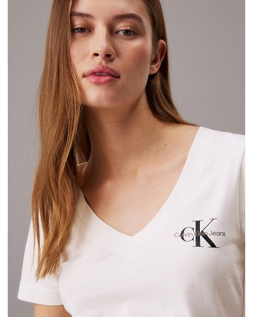 Calvin Klein Gray 2 Pack V-neck T-shirts