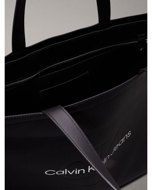 Calvin Klein Black Large Tote Bag