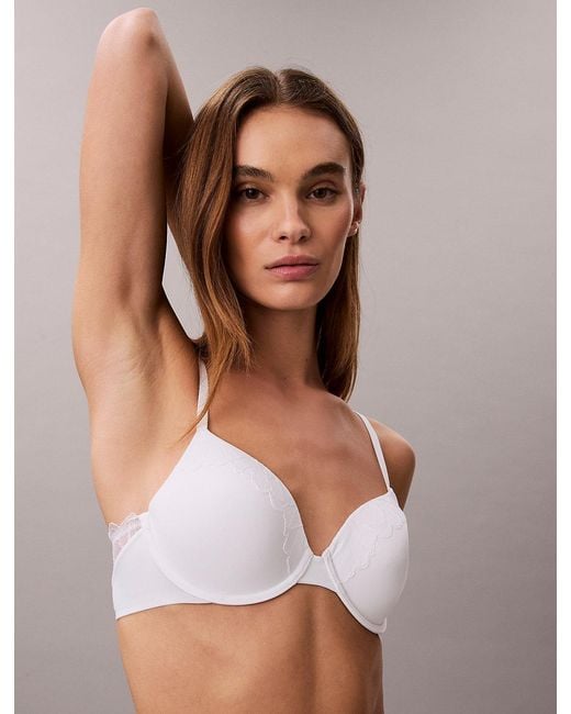 Calvin Klein Brown Lightly Lined Full Coverage Bra