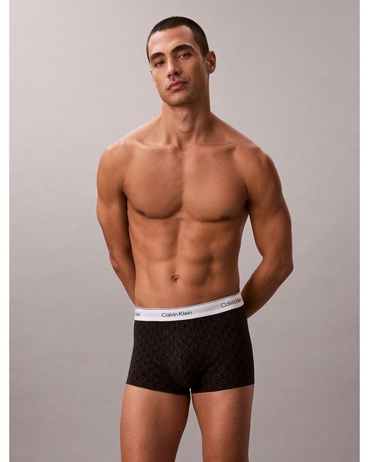 Calvin Klein Brown 3 Pack Trunks for men