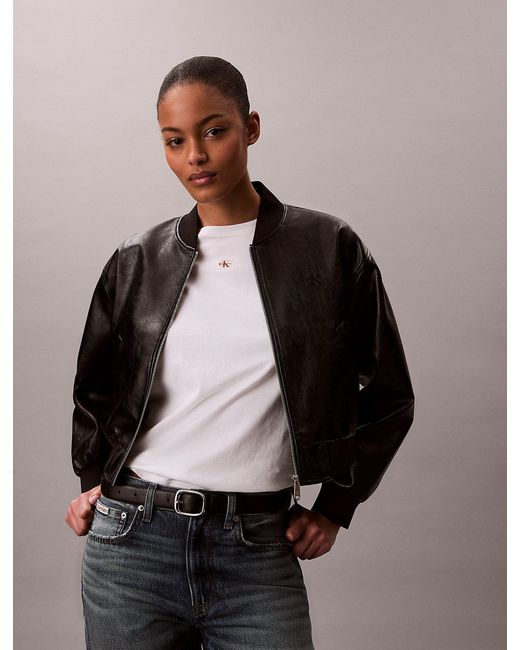 Calvin Klein White Soft Cotton Badge T-Shirt