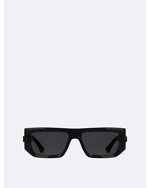 Calvin Klein Black Jeans Modified Rectangle Sunglasses for men