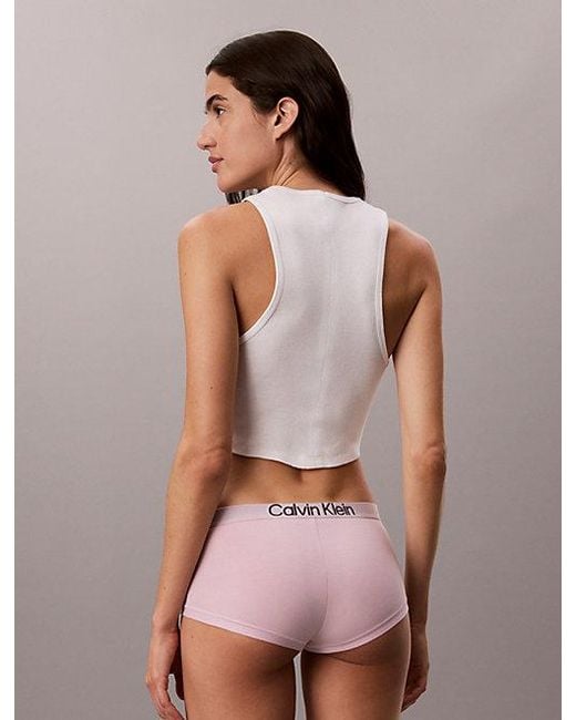Calvin Klein Multicolor Boy Shorts Extra Soft Cotton Stretch