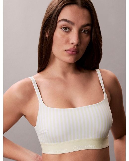 Calvin Klein Multicolor Bralette Bikini Top