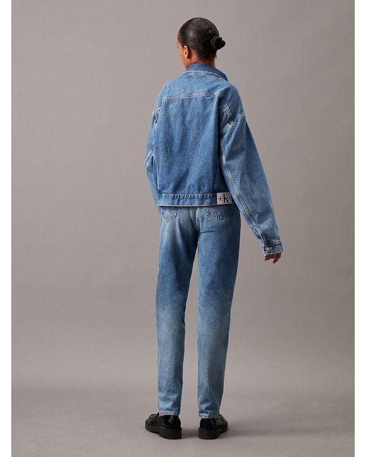 Calvin Klein Blue Mom Jeans