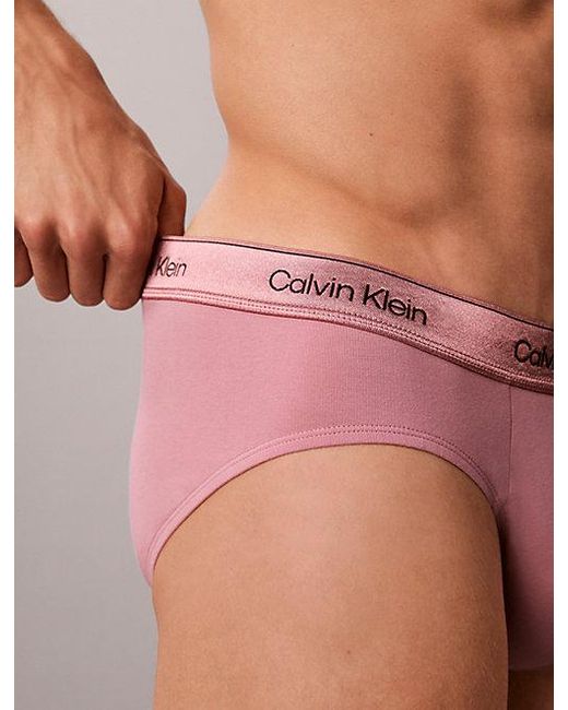 Calvin Klein Gray 3 Pack Briefs for men