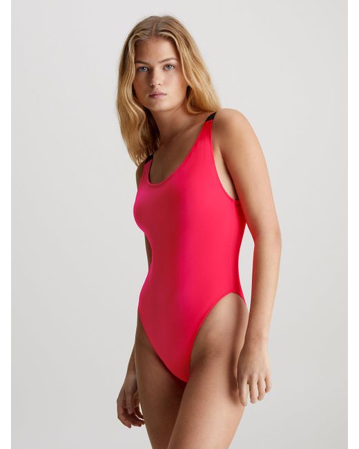 Calvin Klein Pink Swimsuit - Intense Power