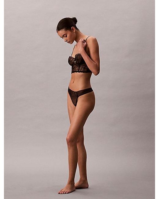 Calvin Klein String in het Brown