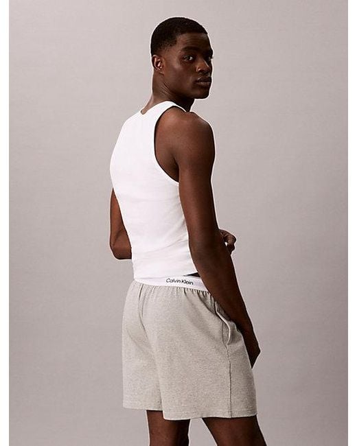 Calvin Klein Multicolor Pyjama Shorts Icon Cotton for men