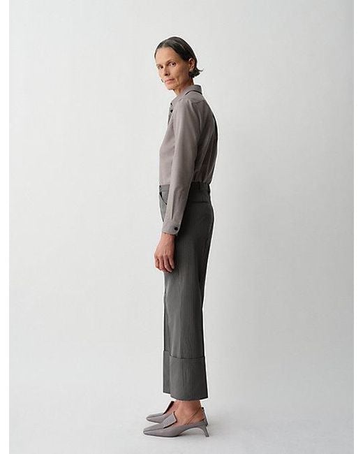 Calvin Klein Gray Eva Pants