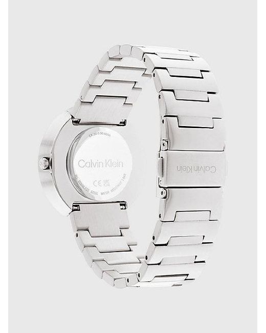 Calvin Klein Gray Split Bezel Bracelet Watch