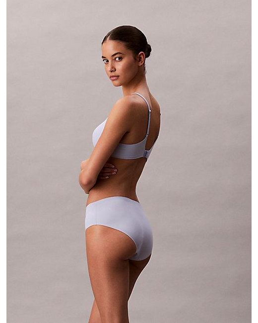 Calvin Klein White Wirefree T-Shirt Bra Perfectly Fit