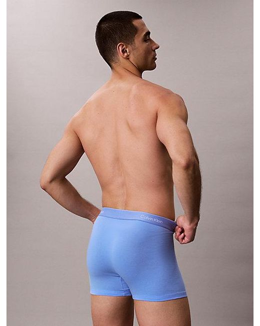 Calvin Klein 5-Pack Korte Boxers in het Blue voor heren