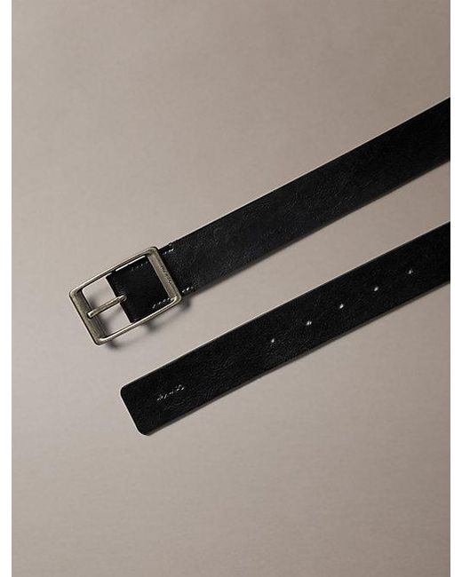 Calvin Klein Multicolor Tumbled Leather Belt for men