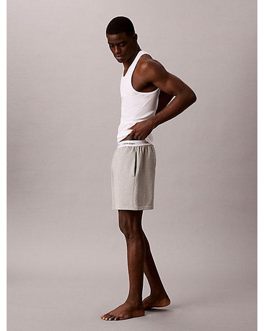 Calvin Klein Pyjamashort in het Multicolor voor heren