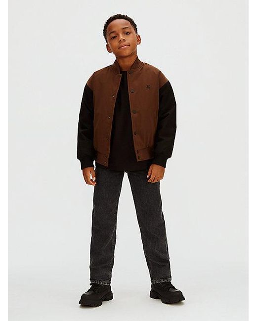 Calvin Klein Black Jeans Mid Rise Straight Jeans for men