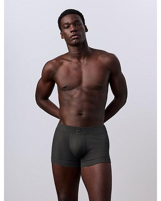Calvin Klein Black Jung Kook For Trunks Heritage Cotton Monologo for men