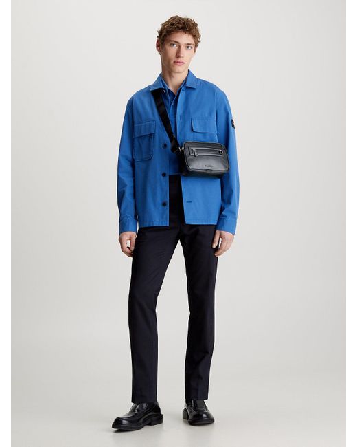 Calvin Klein Blue Crossbody Bag for men
