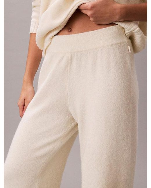 Calvin Klein Natural Plush Terry Lounge Joggers