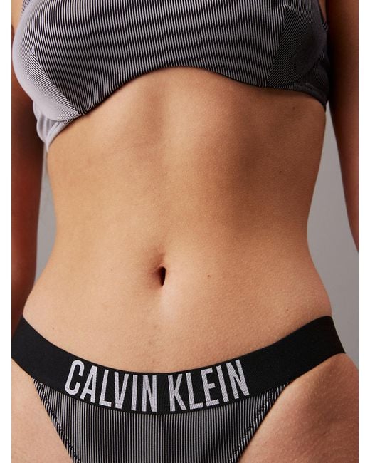Calvin Klein Multicolor Brazilian Bikini Bottoms - Intense Power
