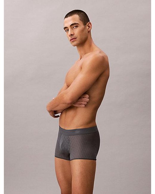 Calvin Klein Multicolor Trunks Microfibre Lace for men