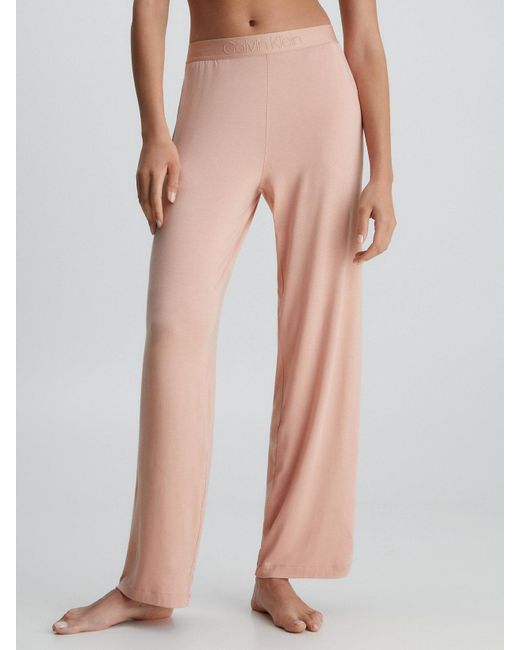 Calvin Klein Soft Modal Pyjama Pants - Intrinsic in Pink | Lyst UK