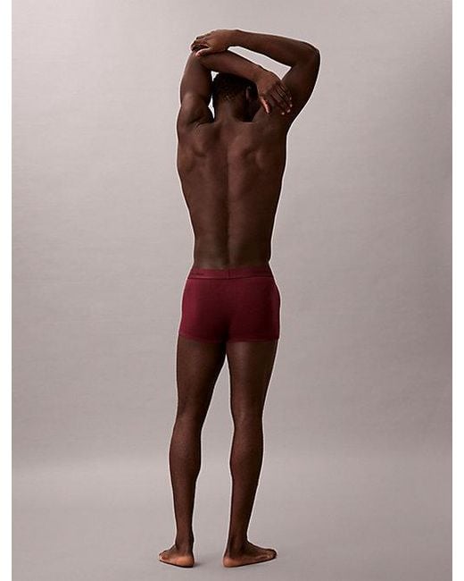 Calvin Klein Brown 3 Pack Trunks for men