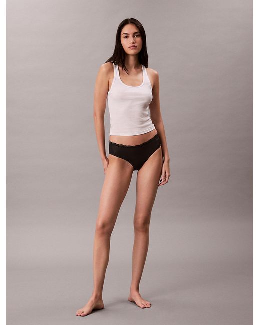 Calvin Klein Gray 3 Pack Hipster Panties