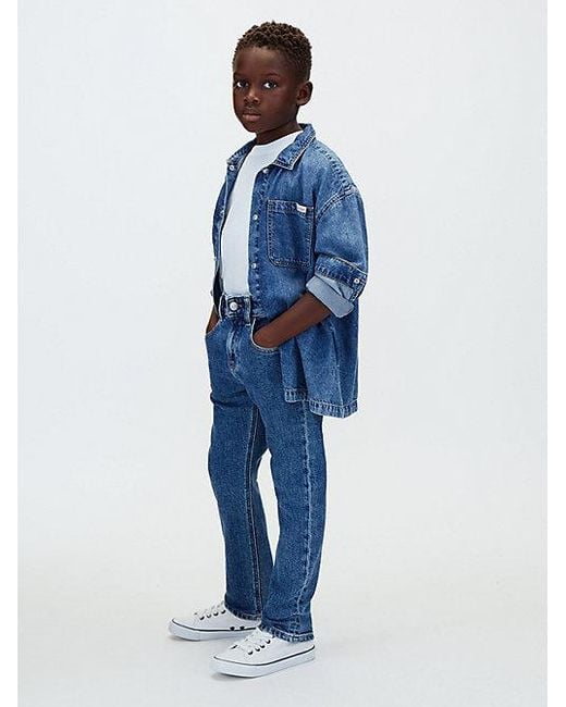 Calvin Klein Blue Jeans Dad Jeans for men