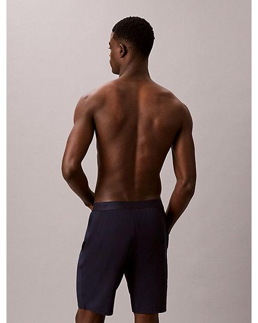 Calvin Klein Brown Pyjama Shorts Ultra Soft Modal for men