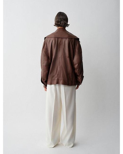 Calvin Klein Isa Bomberjack in het Brown