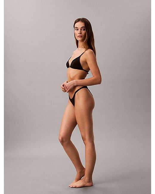 Calvin Klein Black Bikini Bottoms Ck Tailored