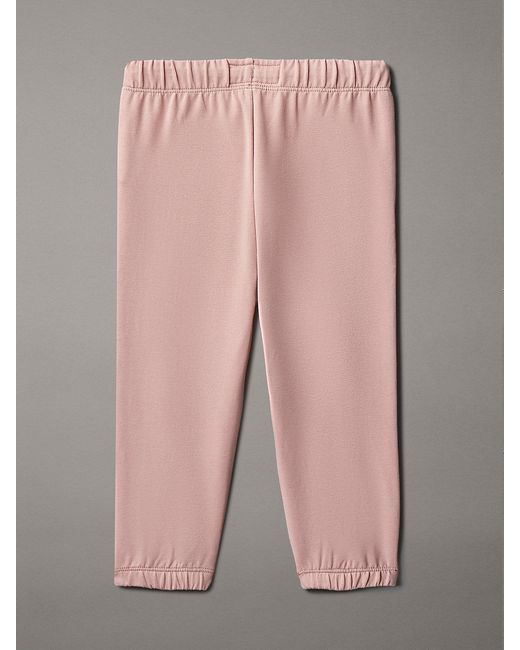 Tuta Da Jogging Con Logo Neonato di Calvin Klein in Pink