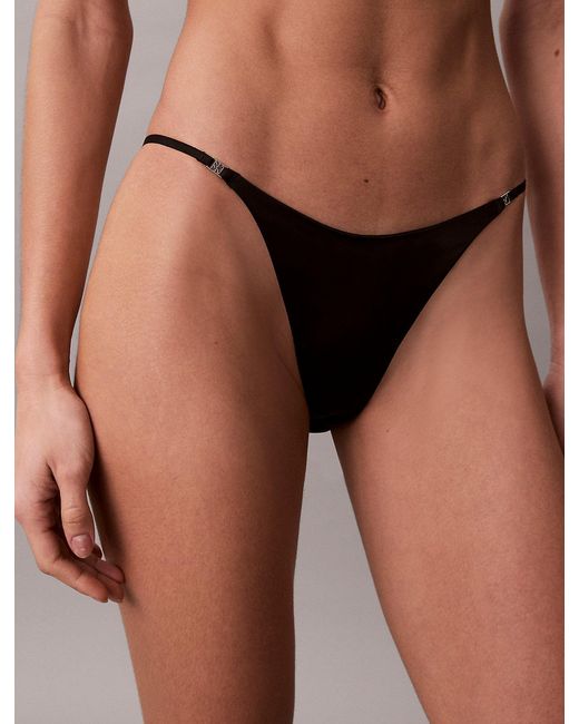 Calvin Klein Blue String Tanga