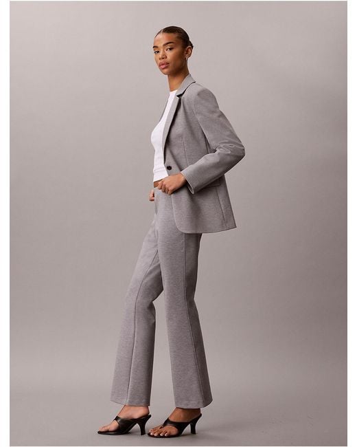 Calvin Klein Multicolor Ponte Flared Pants