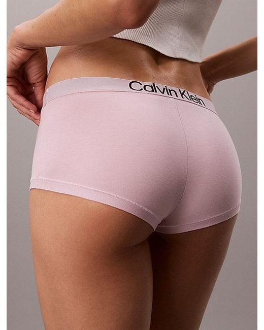 Calvin Klein Multicolor Boy Shorts Extra Soft Cotton Stretch