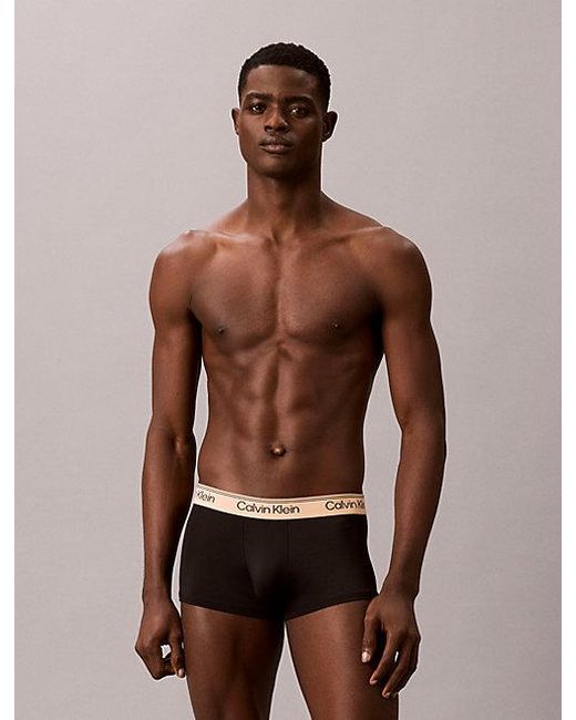 Calvin Klein Multicolor 3 Pack Low Rise Trunks for men