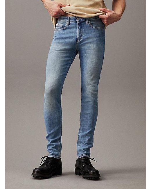 Calvin Klein Skinny Jeans in Blue für Herren