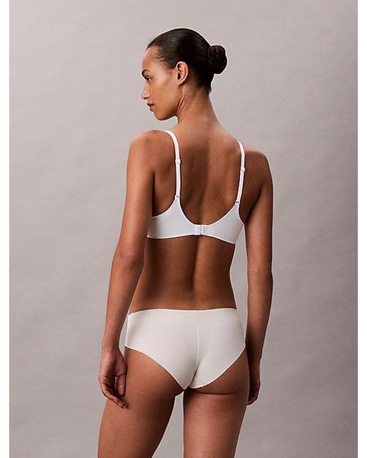 Calvin Klein White Wirefree T-Shirt Bra Perfectly Fit