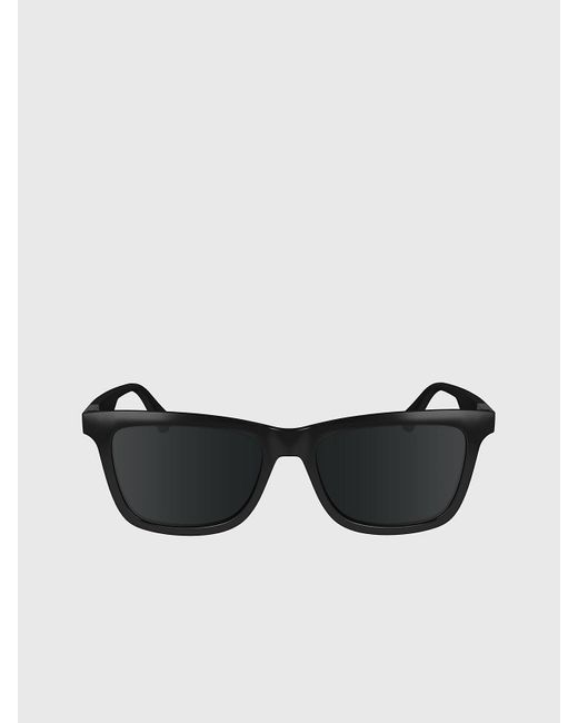 Calvin Klein Black Rectangle Sunglasses Ckj24601s