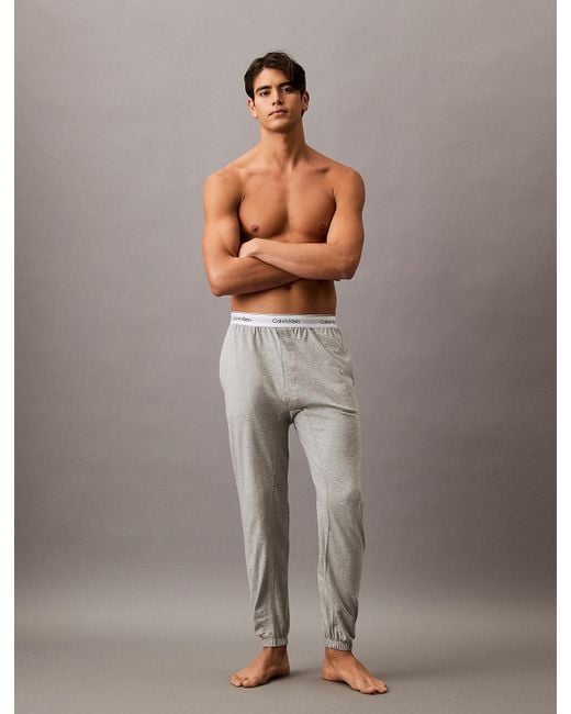 Calvin Klein Gray Lounge Joggers for men